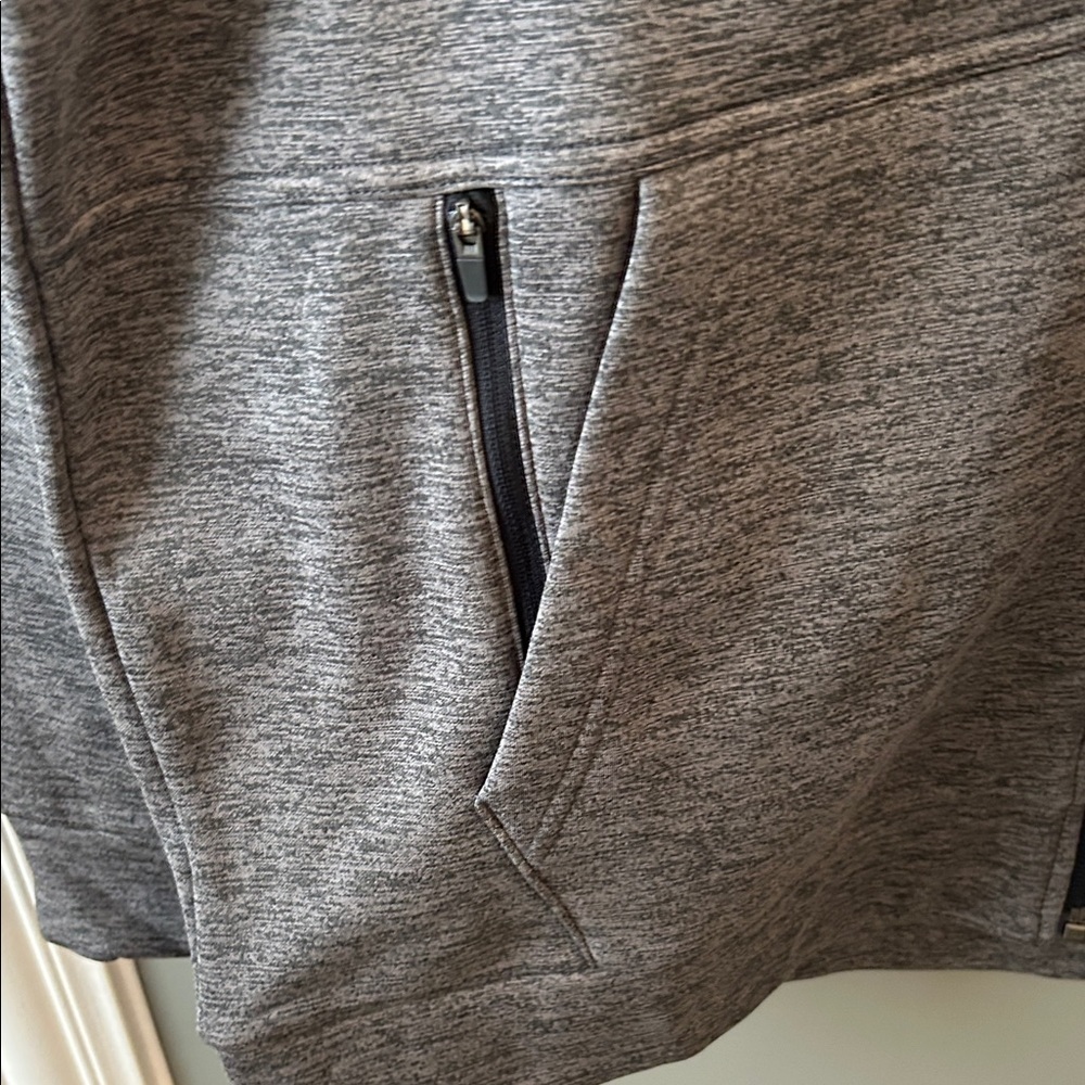 Nike Men’s  Charcoal Full-Zip Hoodie Therma-Fit Size Large - Picture 4 of 5